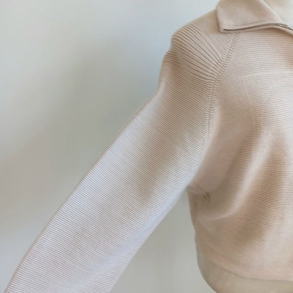 Scotch & Soda - Women's - Pullover zip sweater - Cream - Size Small - Picture 3 of 10